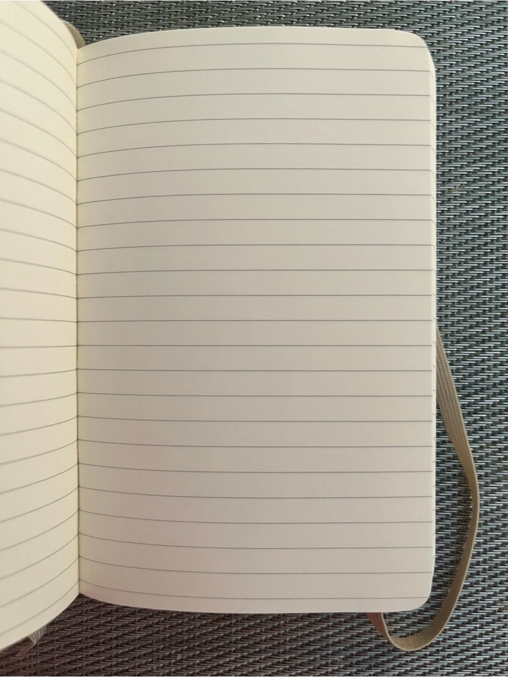 Moleskine Beige Soft Cover Lined Notebook Pocket Size